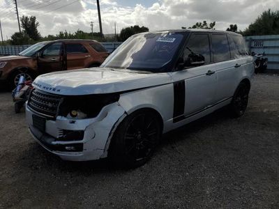 Vehiculos salvage en venta de Copart Miami, FL: 2017 Land Rover Range Rover Supercharged