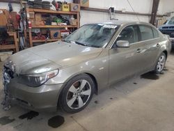Salvage cars for sale at Nisku, AB auction: 2007 BMW 530 XI
