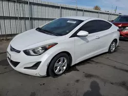 Salvage cars for sale from Copart Littleton, CO: 2015 Hyundai Elantra SE