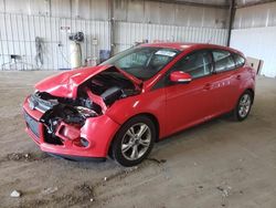 Salvage cars for sale at Des Moines, IA auction: 2014 Ford Focus SE
