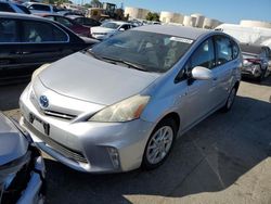 Vehiculos salvage en venta de Copart Martinez, CA: 2012 Toyota Prius V