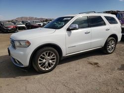 Salvage cars for sale from Copart Las Vegas, NV: 2014 Dodge Durango Citadel