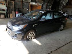 Salvage cars for sale at Albany, NY auction: 2012 Hyundai Accent GLS