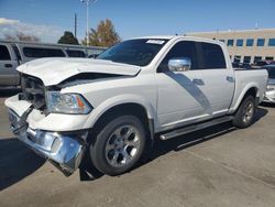 Salvage cars for sale at Littleton, CO auction: 2015 Dodge 1500 Laramie