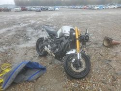 Salvage motorcycles for sale at Memphis, TN auction: 2015 Yamaha FZ09