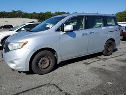 Salvage cars for sale at Exeter, RI auction: 2014 Nissan Quest S