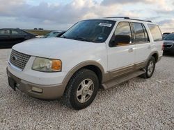 Salvage cars for sale from Copart Temple, TX: 2003 Ford Expedition Eddie Bauer