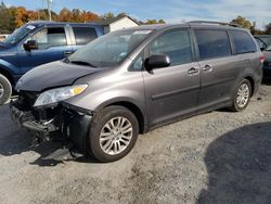 Salvage cars for sale from Copart York Haven, PA: 2013 Toyota Sienna XLE