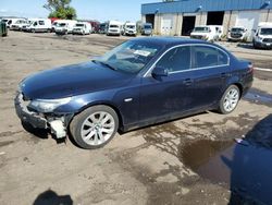 Salvage cars for sale from Copart Woodhaven, MI: 2008 BMW 528 I