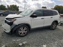 Honda Pilot LX salvage cars for sale: 2017 Honda Pilot LX