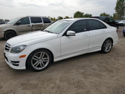 Salvage cars for sale from Copart London, ON: 2014 Mercedes-Benz C 300 4matic