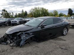 Salvage cars for sale from Copart Portland, OR: 2016 Chrysler 200 Limited