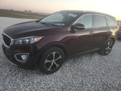 Salvage cars for sale from Copart Temple, TX: 2018 KIA Sorento EX