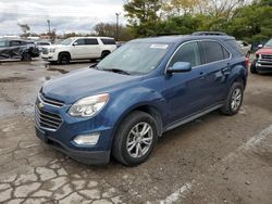 Salvage cars for sale at Lexington, KY auction: 2016 Chevrolet Equinox LT