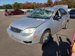 Salvage cars for sale at Brookhaven, NY auction: 2006 Ford Focus ZX4