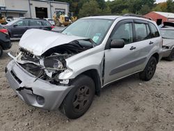 Salvage cars for sale at Mendon, MA auction: 2005 Toyota Rav4