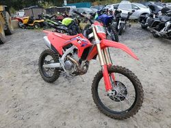 Salvage motorcycles for sale at North Billerica, MA auction: 2023 Honda CRF250 RX