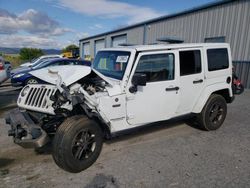 Vehiculos salvage en venta de Copart Chambersburg, PA: 2017 Jeep Wrangler Unlimited Sahara