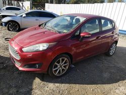 Salvage cars for sale at West Mifflin, PA auction: 2016 Ford Fiesta SE