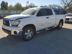 Salvage cars for sale at Wichita, KS auction: 2010 Toyota Tundra Double Cab SR5