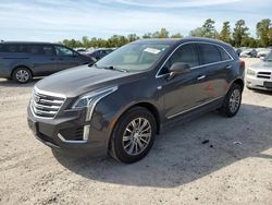 Salvage cars for sale from Copart Houston, TX: 2017 Cadillac XT5 Luxury