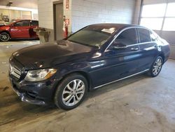 Salvage cars for sale from Copart Sandston, VA: 2016 Mercedes-Benz C 300 4matic