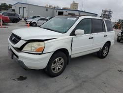 Salvage cars for sale from Copart New Orleans, LA: 2004 Honda Pilot EXL