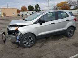 Salvage cars for sale at Moraine, OH auction: 2021 Ford Ecosport S