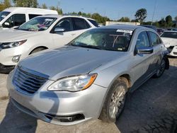 Salvage cars for sale at Bridgeton, MO auction: 2011 Chrysler 200 Limited