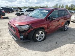 Salvage cars for sale at Houston, TX auction: 2019 Toyota Rav4 XLE