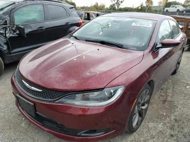 2016 Chrysler 200 S