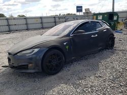 Salvage cars for sale at Hueytown, AL auction: 2017 Tesla Model S