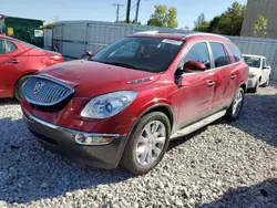 Salvage cars for sale at Wayland, MI auction: 2012 Buick Enclave