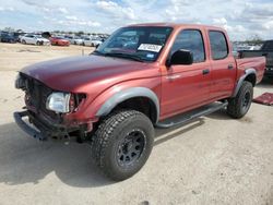 Salvage cars for sale at San Antonio, TX auction: 2001 Toyota Tacoma Double Cab Prerunner