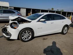Salvage cars for sale at Fresno, CA auction: 2017 Chevrolet Malibu LT