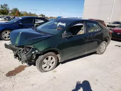 Salvage cars for sale from Copart Lawrenceburg, KY: 2015 Toyota Corolla L