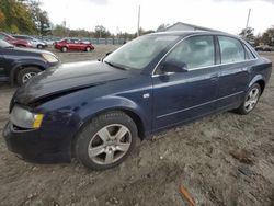 Salvage cars for sale from Copart Candia, NH: 2005 Audi A4 3.0 Quattro