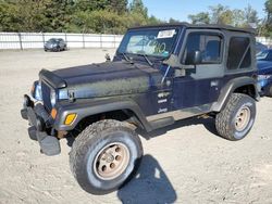 Jeep Wrangler salvage cars for sale: 2004 Jeep Wrangler X