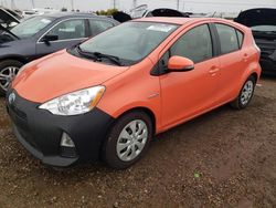 Salvage cars for sale at Dyer, IN auction: 2012 Toyota Prius C