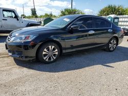 Salvage cars for sale at Miami, FL auction: 2015 Honda Accord LX