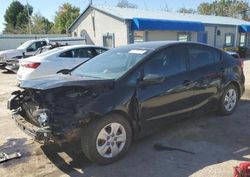 Salvage cars for sale at Wichita, KS auction: 2018 KIA Forte LX