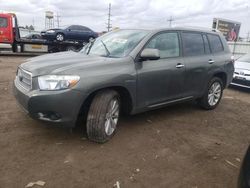 Toyota salvage cars for sale: 2010 Toyota Highlander Hybrid