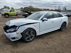 Salvage cars for sale at Hillsborough, NJ auction: 2018 Audi A4 Premium Plus