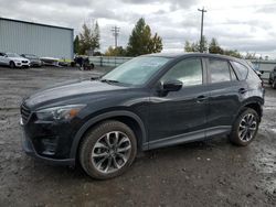 Mazda CX-5 GT salvage cars for sale: 2016 Mazda CX-5 GT