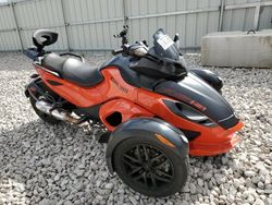 Salvage cars for sale from Copart Wayland, MI: 2012 Can-Am Spyder Roadster RS-S