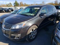 Salvage cars for sale from Copart Angola, NY: 2013 Chevrolet Traverse LTZ
