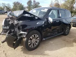 Salvage cars for sale at Baltimore, MD auction: 2019 Nissan Armada SV