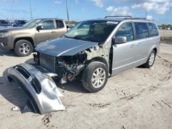 Salvage cars for sale at West Palm Beach, FL auction: 2013 Chrysler Town & Country Touring