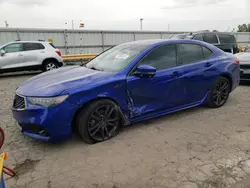 Acura TLX salvage cars for sale: 2020 Acura TLX Technology