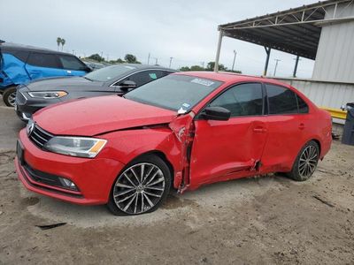Salvage cars for sale from Copart Corpus Christi, TX: 2016 Volkswagen Jetta Sport